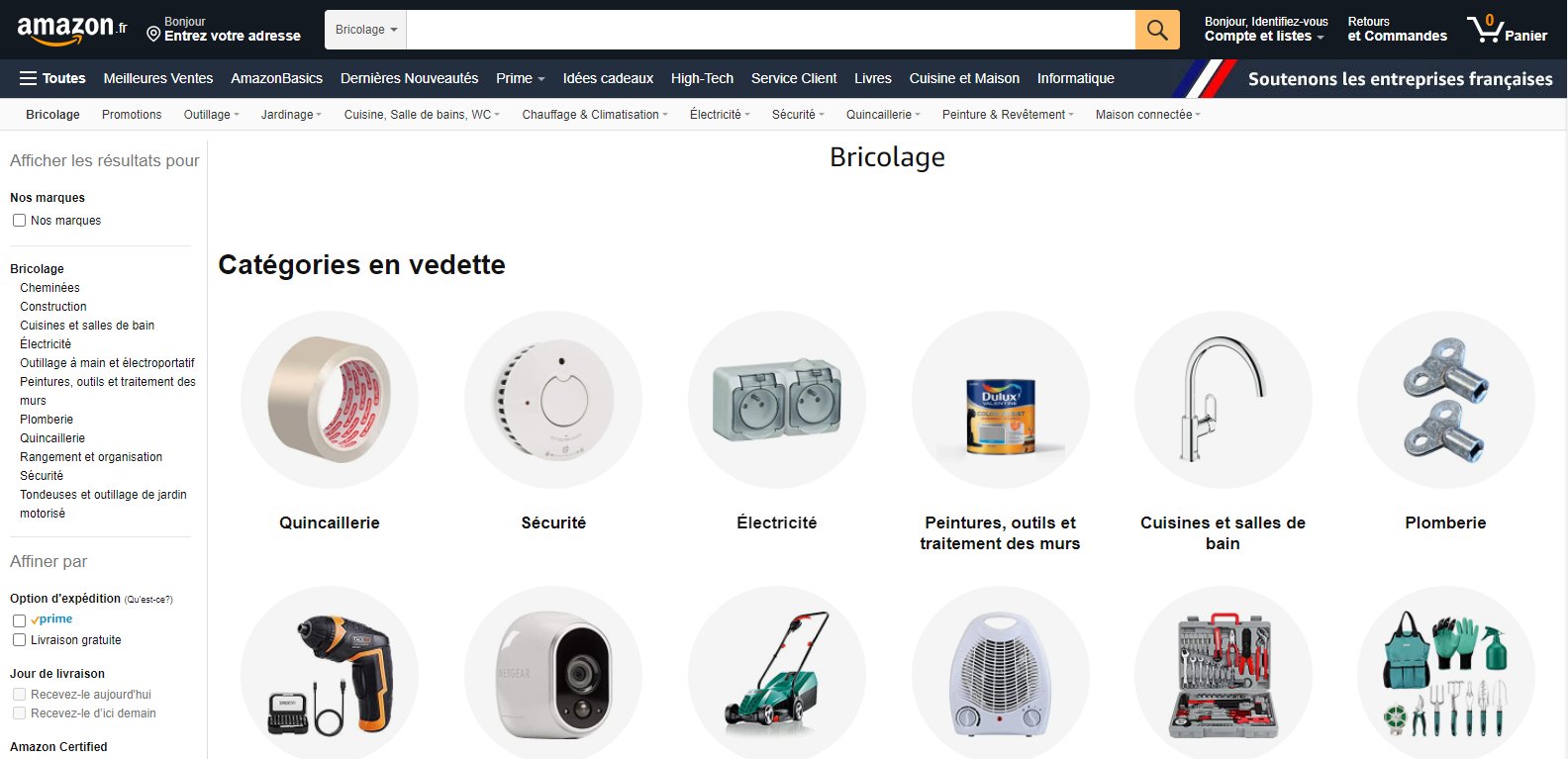 Les meilleurs sites pour acheter du matériel de bricolage en 2021