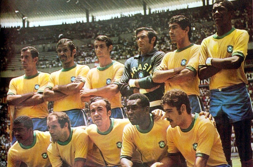 Brésil 1970 les meilleurs joueurs brésiliens de l'histoire