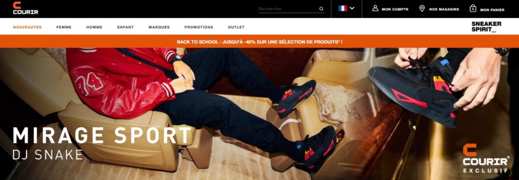 Sites de shop chaussures