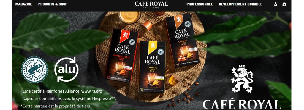 Meilleurs sites pour acheter du café en ligne : Café Royal