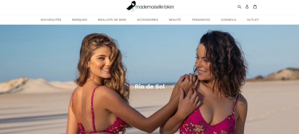 Meilleurs sites pour acheter un maillot de bain pour femme : Mademoiselle Bikini