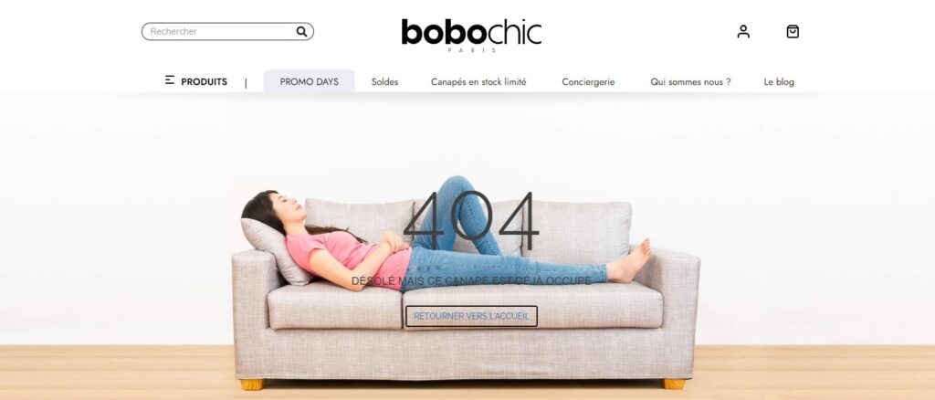 Meilleurs sites pour acheter un canapé : Bobochic