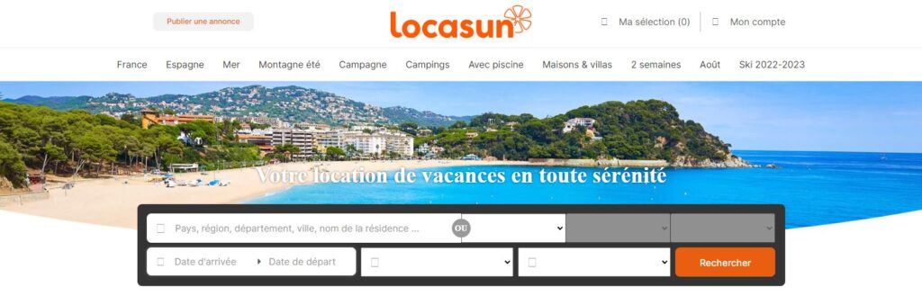 Agence de voyage, meilleurs sites pour réserver des vacances : Locasun