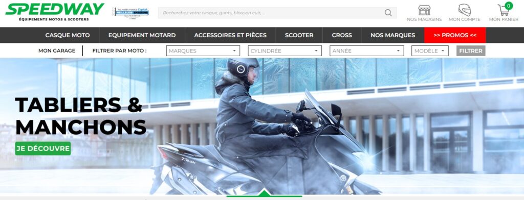 Grandes marques d'équipements et accessoires moto et scooter : Dafy Moto,  vente en ligne des grandes marques moto
