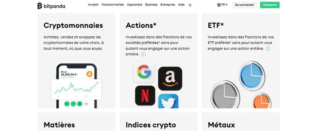 Meilleurs sites pour acheter du Bitcoin et des cryptomonnaies : Bitpanda