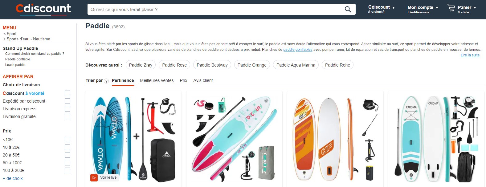 Les 10 meilleurs sites pour acheter un paddle gonflable SUP — free download