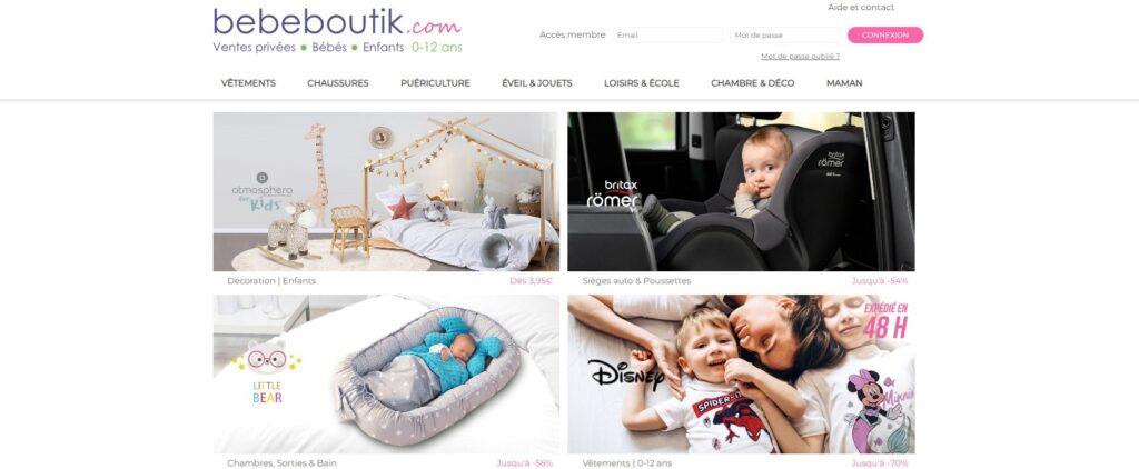 Meilleurs sites de vêtements pour bébé : Bébéboutik