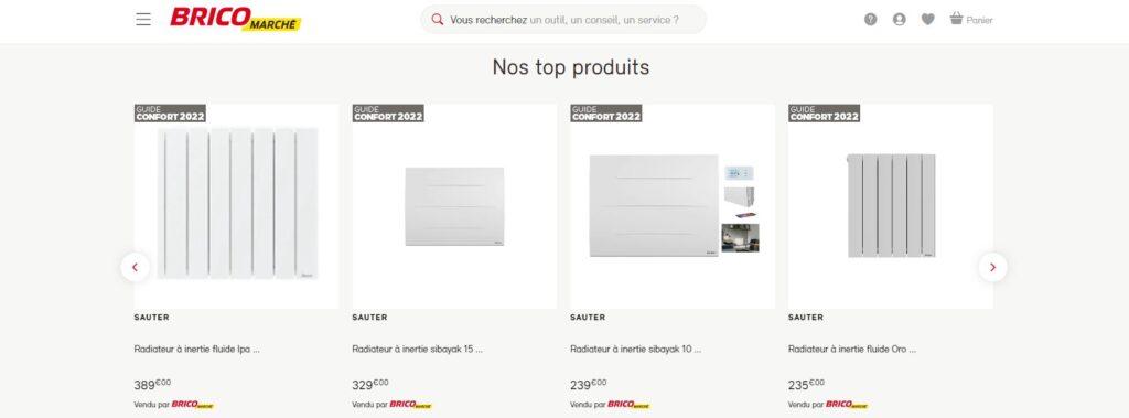 Meilleurs sites pour acheter un chauffage, meilleurs sites pour acheter un radiateur : Bricomarché