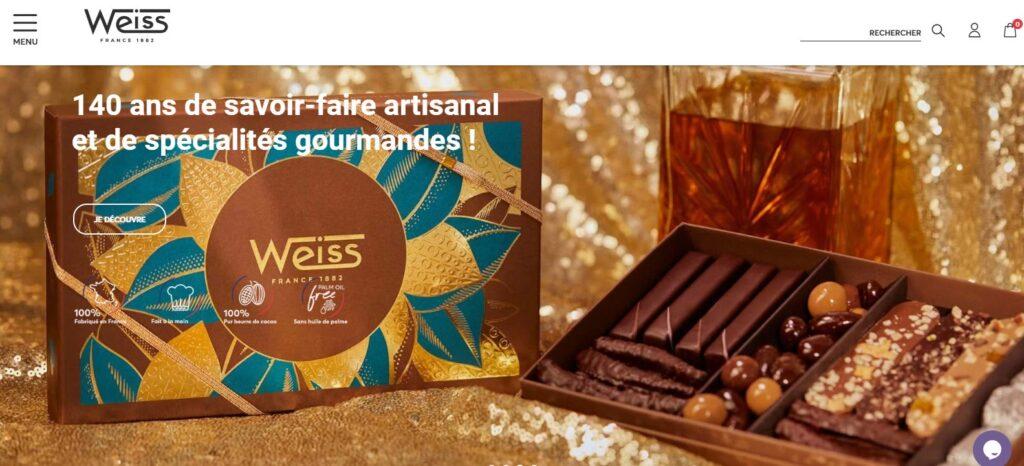 Meilleurs chocolatiers en ligne : Chocolat Weiss