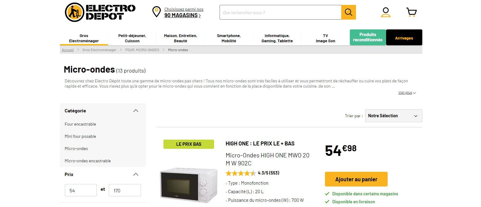 Sitemapcdatahttpspattinf Inetcomelectro Depot Micro Ondes