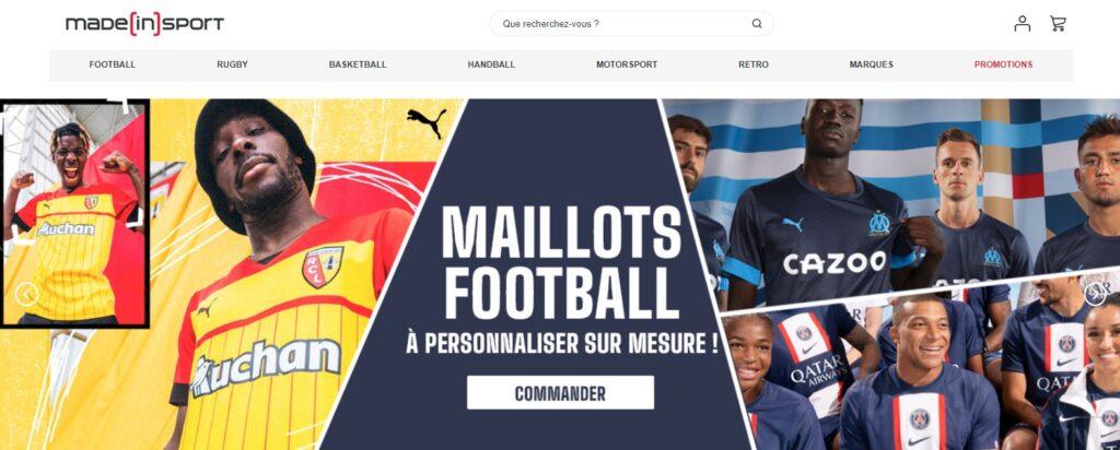 Meilleures boutiques de foot en ligne, Meilleurs magasins de foot en ligne : Madeinsport