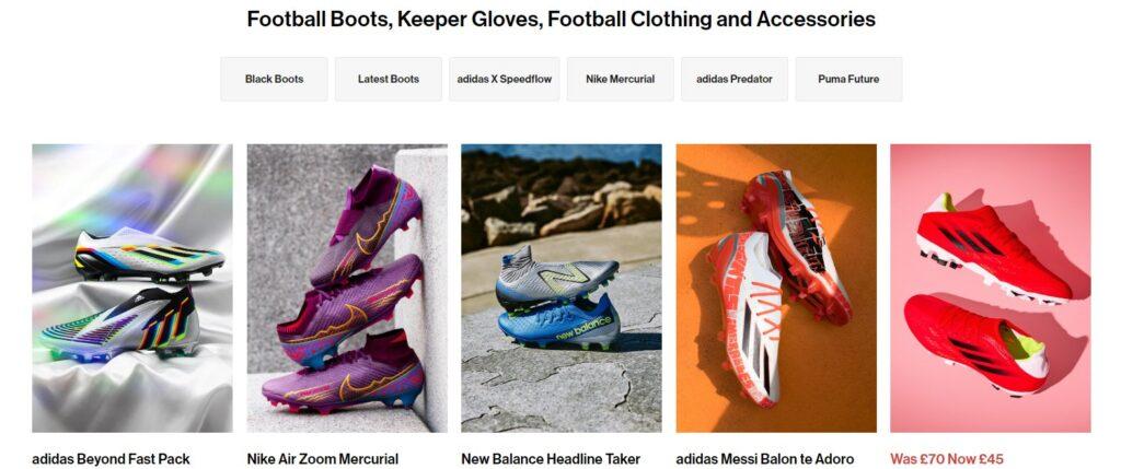 Meilleures boutiques de foot en ligne, Meilleurs magasins de foot en ligne : Pro Direct Soccer