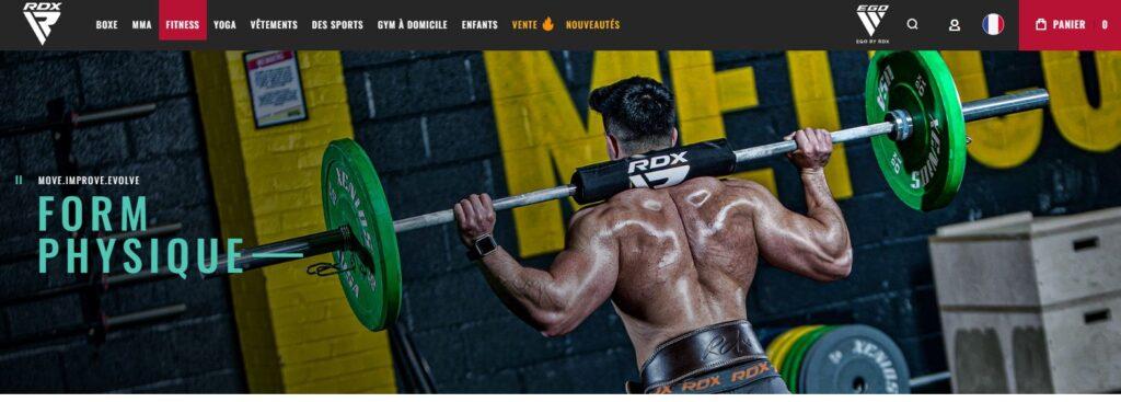 Meilleurs sites pour acheter un appareil de musculation : RDX Sports