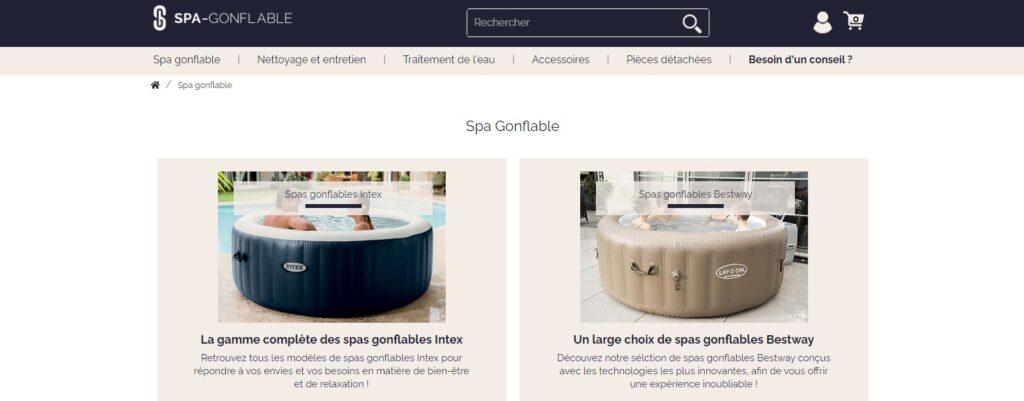 Meilleurs sites pour acheter un spa : spa-gonflabe.fr