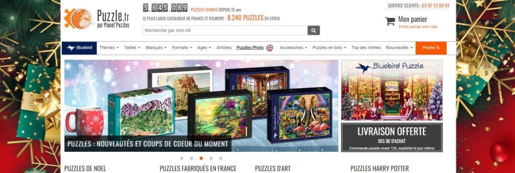 Meilleurs magasins de puzzle en ligne, meilleurs sites pour acheter un puzzle : Puzzle.fr