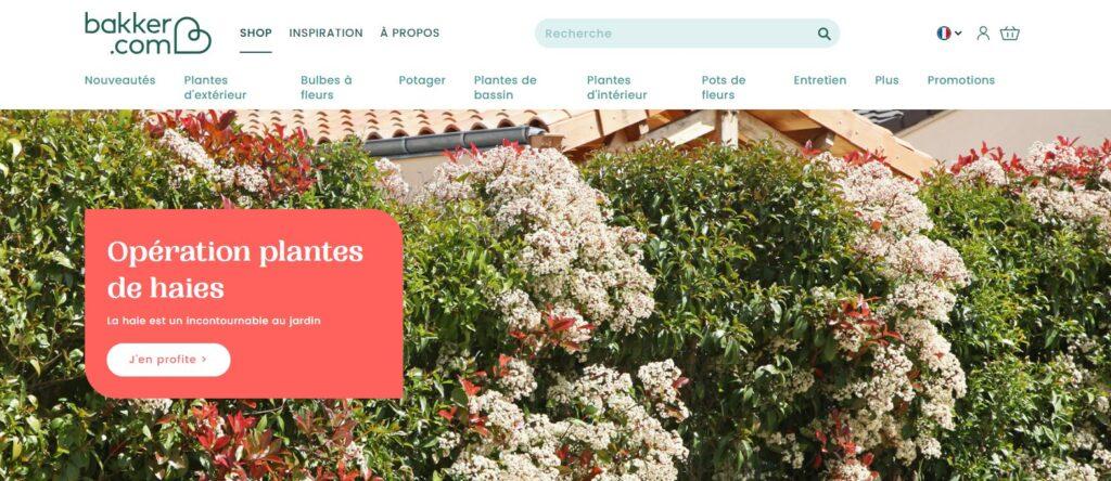 Meilleures jardineries en ligne : Bakker