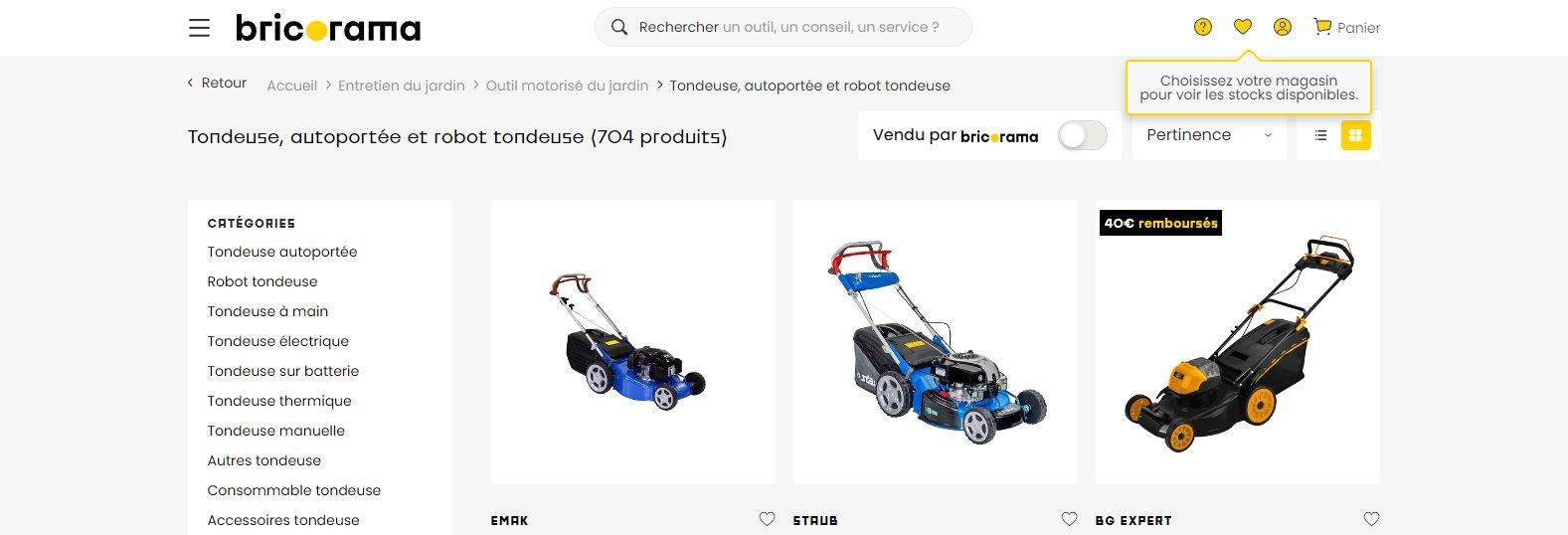 Sitemapcdatahttpsaudekniqoocomtracteur Tondeuse Bricorama