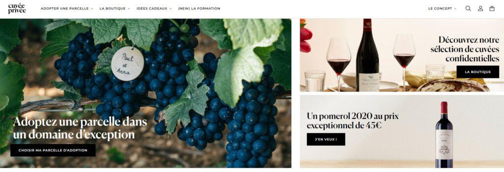Cuvée Privée est l'un des meilleurs sites pour acheter du vin en ligne