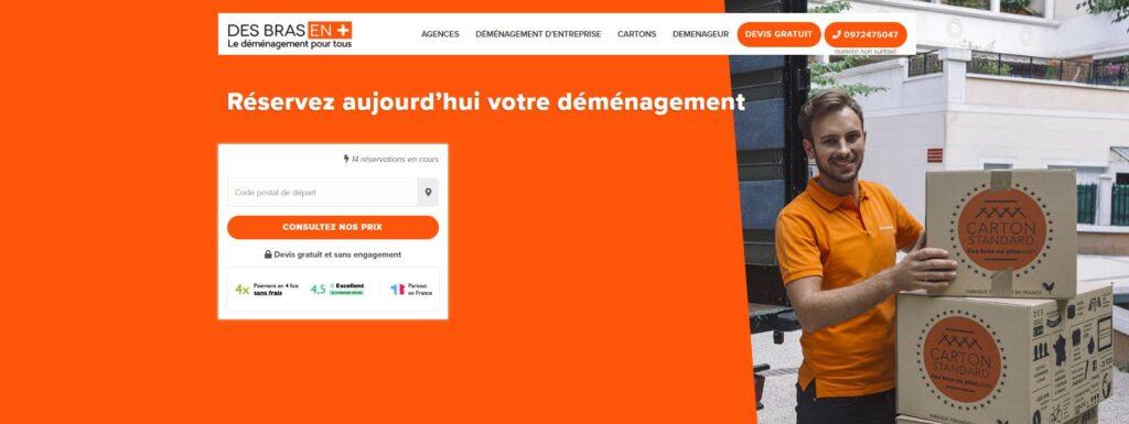 Meilleurs sites pour trouver un déménageur : Des bras en plus