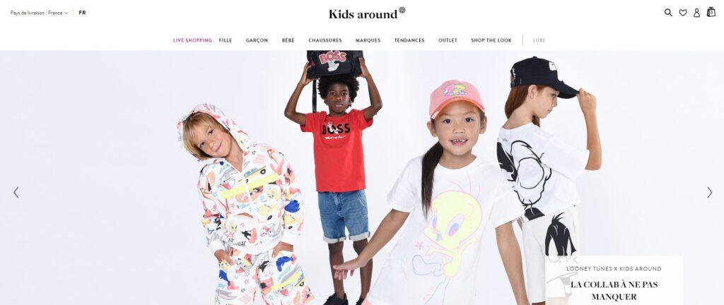 Meilleurs sites de vêtements pour enfants : Kids Around