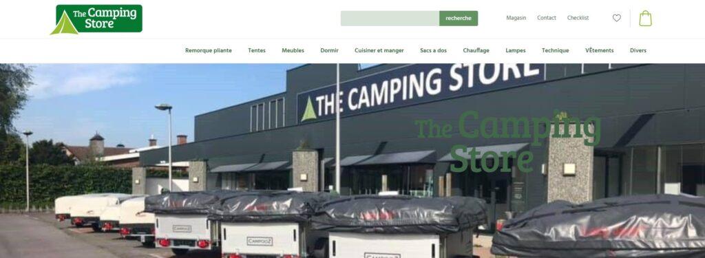 Meilleurs sites pour acheter du matériel de camping : The Camping Store