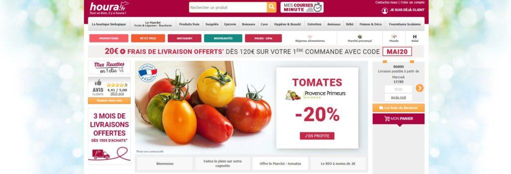 Meilleurs services de livraison de repas à domicile : Houra