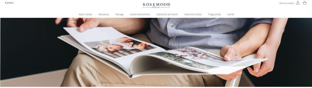 Album photo 100 pages à personnaliser – Rosemood
