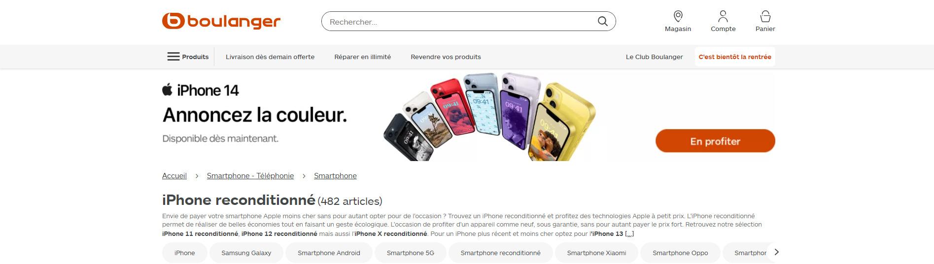Les 10 meilleurs sites pour acheter un iPhone reconditionné