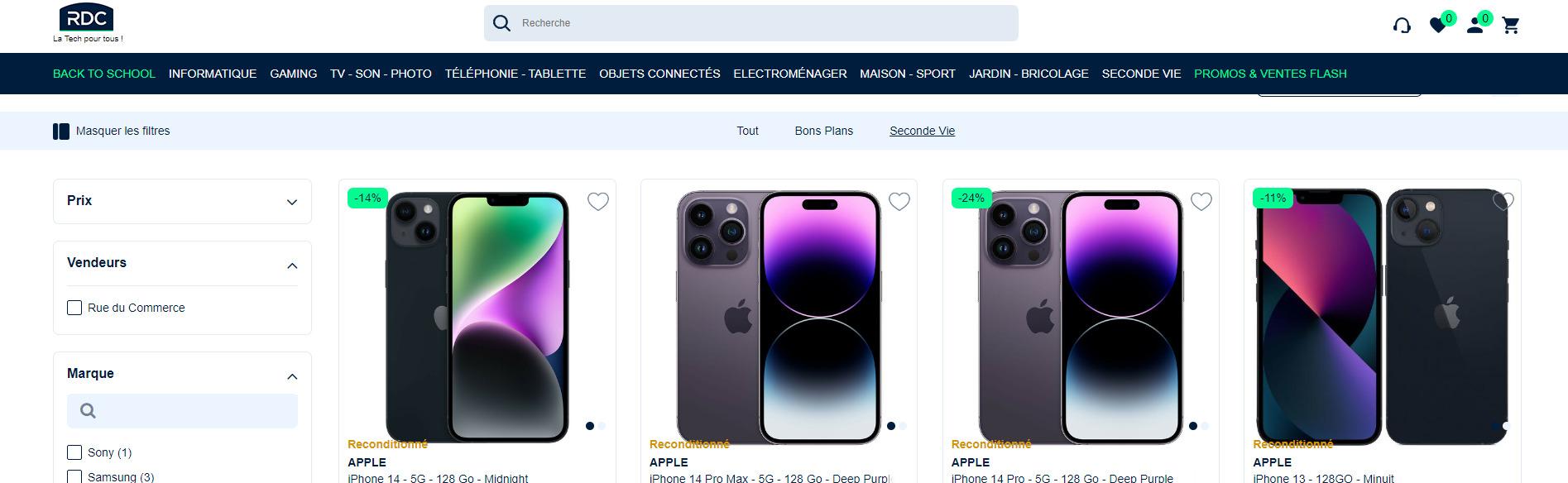 Les 10 meilleurs sites pour acheter un iPhone reconditionné