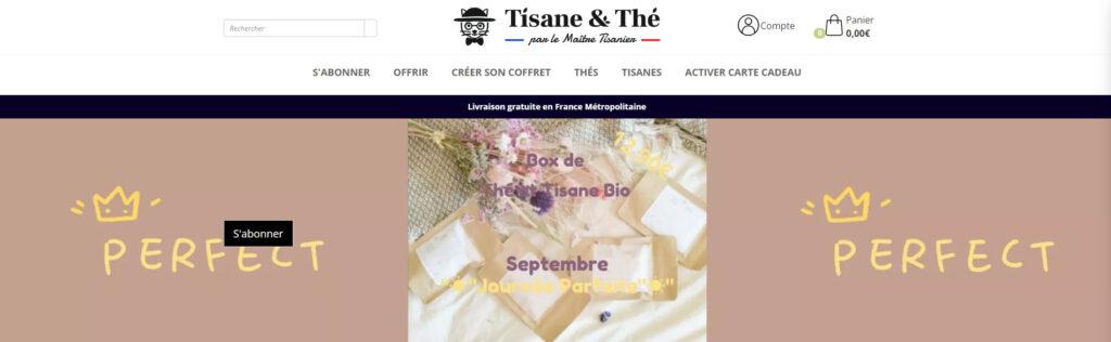 Tisane et Thé