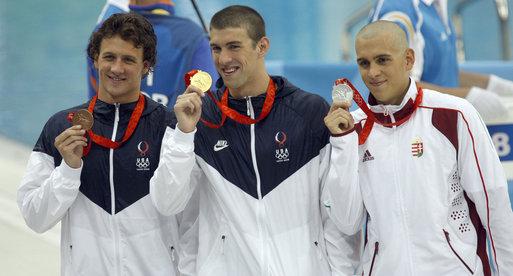 Sportifs les plus médaillés d'or aux Jeux olympiques : Michael Phelps