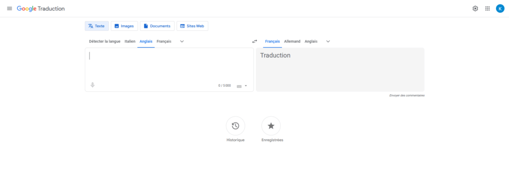 Meilleurs traducteurs gratuits : Google Translate