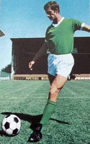 Équipe ASSE 1966-1967 Carte Complète Avec Larqué Et Herbin – AS Saint-Étienne Foot