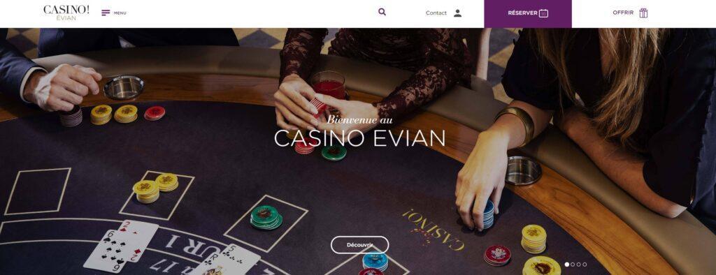 Meilleurs casinos terrestres France : Casino d'Evian