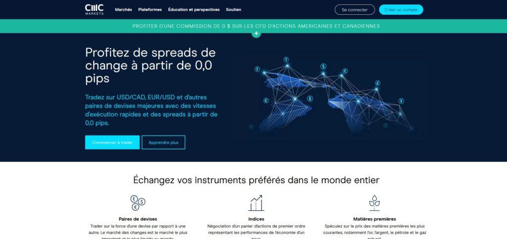 CMC Markets est l'un des meilleurs courtiers en ligne en Algérie