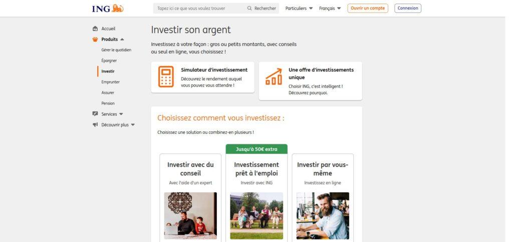 ING Belgique fait partie des meilleurs courtiers en bourse en Belgique