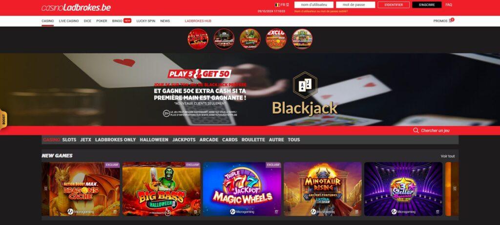 Ladbrokes Casino est l'une des meilleures alternatives à Bingoal Casino