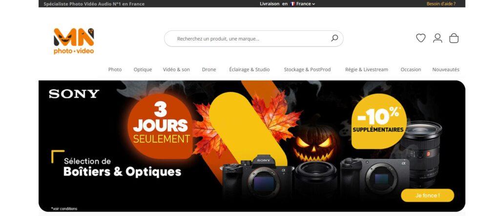 Meilleurs sites pour acheter du matériel photo : Miss Numérique