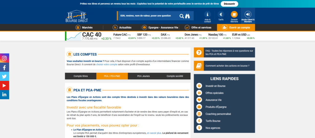 Bourse Direct