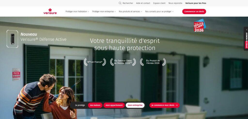 Verisure fait partie des meilleures alarmes pour maison et des meilleurs systèmes de télésurveillance
