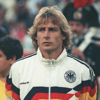 Jurgen Klinsmann l'un des meilleurs joueurs allemands de l'histoire du Football